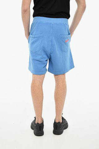 Shorts in Cotone a Tinta unita