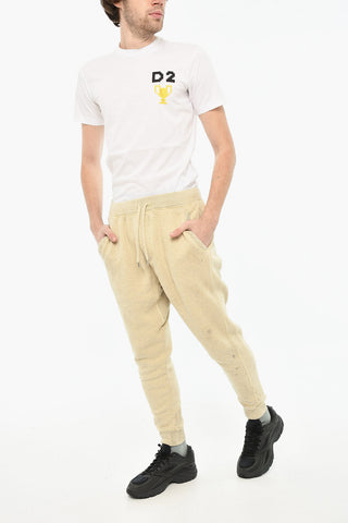 Joggers in Cotone a Tinta unita