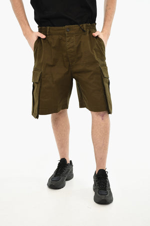 Cargo-Shorts Mit Maxi-Taschen