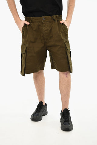 Cargo-Shorts Mit Maxi-Taschen