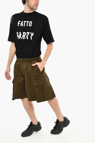 Cargo-Shorts Mit Maxi-Taschen