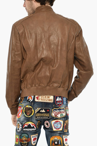 Leather Utility Jacket