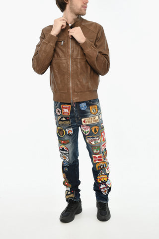 Leather Utility Jacket