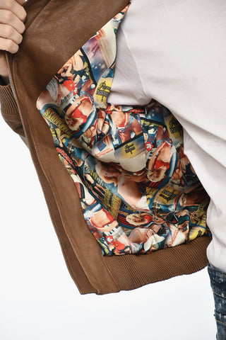 Leather Utility Jacket