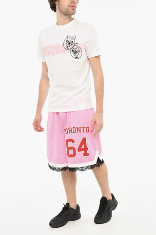 Rundhals-T-Shirt Aus Baumwolle Mit Logo
