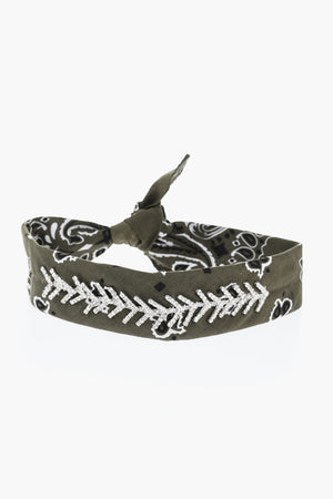 Paisley Bandana with Strass Detail