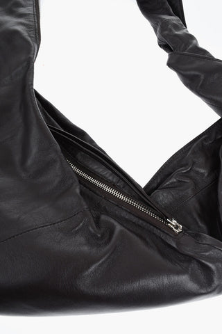 Borsa a Spalla SCARF in Pelle Soft con Chiusura a Zip