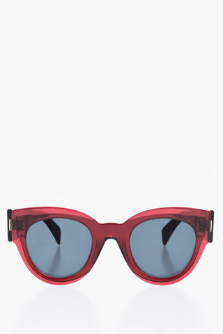 Solid Color Cat-Eye Sunglasses