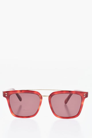 Wayfarer-Sonnenbrille mit Doppelsteg-Design