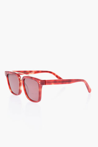 Wayfarer-Sonnenbrille mit Doppelsteg-Design