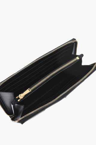 Braided Leather Card Holder With Zip