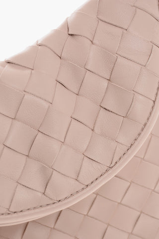 Woven Leather Shoulder Bag