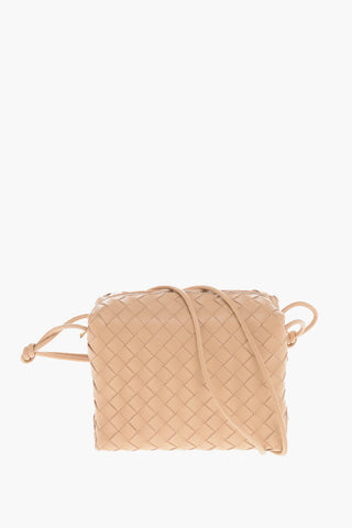 Geflochtene Lederschultertasche