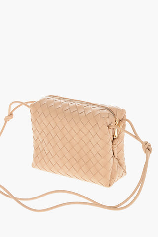 Geflochtene Lederschultertasche