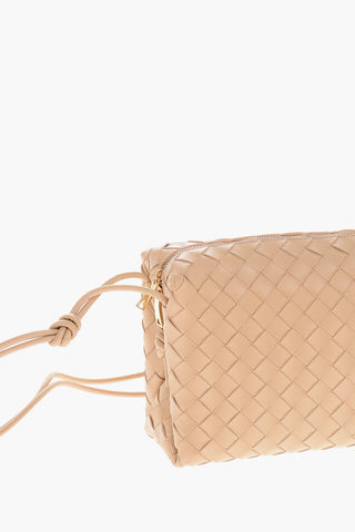 Geflochtene Lederschultertasche