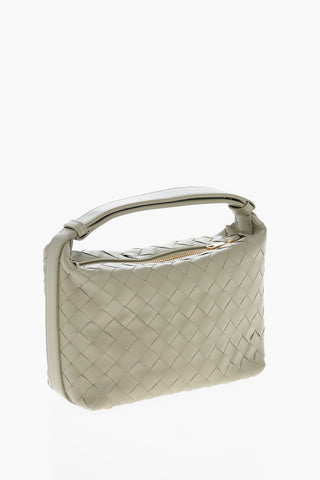 Borsa a Mano in Pelle Intrecciata