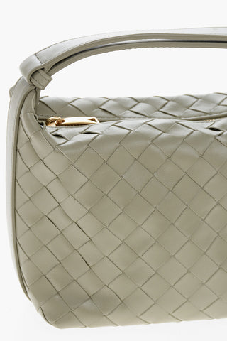 Borsa a Mano in Pelle Intrecciata