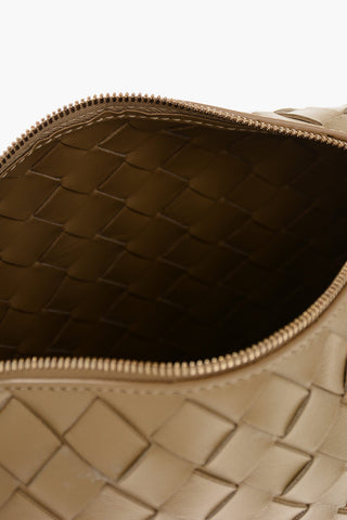Borsa a Spalla In Pelle Intrecciata