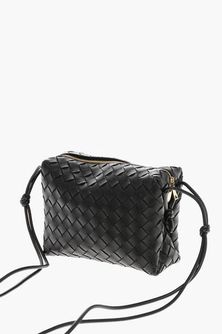 Borsa a Spalla in Pelle Intrecciata