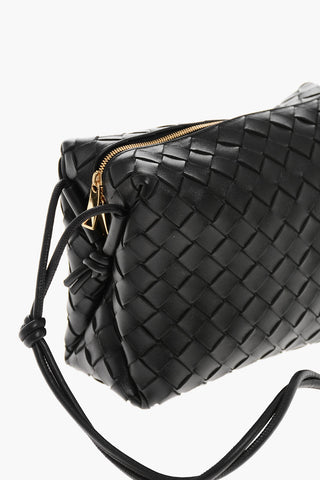 Borsa a Spalla in Pelle Intrecciata