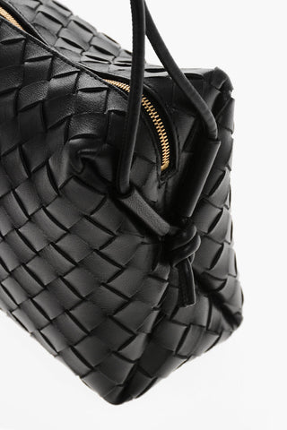 Borsa a Spalla in Pelle Intrecciata