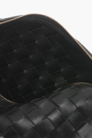 Borsa a Spalla in Pelle Intrecciata