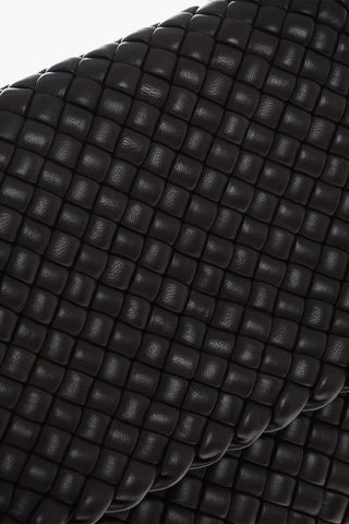 Borsa Saddle in Pelle Intrecciata