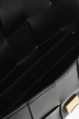 Leather Rectangular Bag with Chain Strap