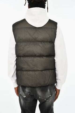 Nylon Padded Sleeveless Jacket