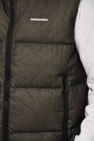 Nylon Padded Sleeveless Jacket