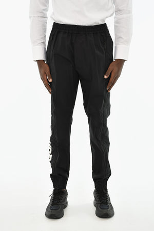 Casual Cotton Trousers with Maxi Zip
