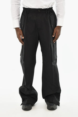 ICON Cargo-Hose aus Stretch-Baumwolle mit Metalldetail