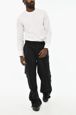 ICON Cargo-Hose aus Stretch-Baumwolle mit Metalldetail