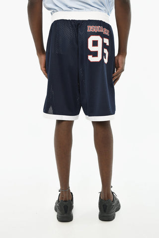 Perforierte Bedruckte Shorts