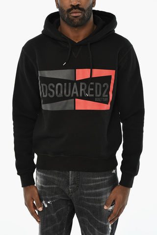 Cotton Hoodie with Logo