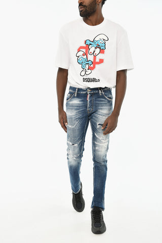 Distressed-Effect Jeans COOL GUY 16cm