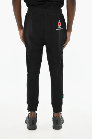 Joggers in Cotone a Tinta unita