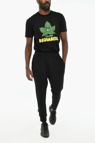 Joggers in Cotone a Tinta unita