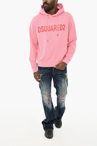 Baumwoll-Sweatshirt Mit Rundhalsausschnitt Und Logo