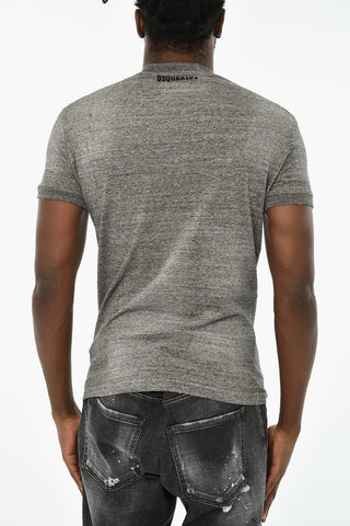 Dark grey melange MAN T-SHIRT