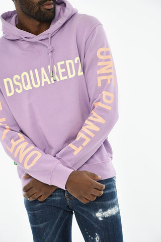 Cotton Hoodie with Logo