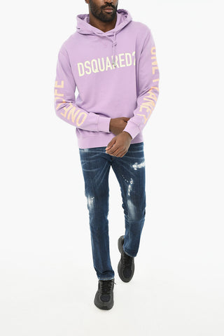 Cotton Hoodie with Logo