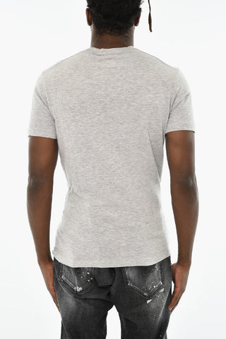 ICON T-Shirt Girocollo in Cotone Stampata