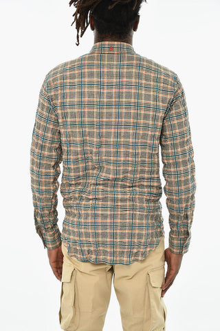 District Casual Checked Cotton Shirt
