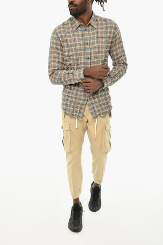 District Casual Checked Cotton Shirt