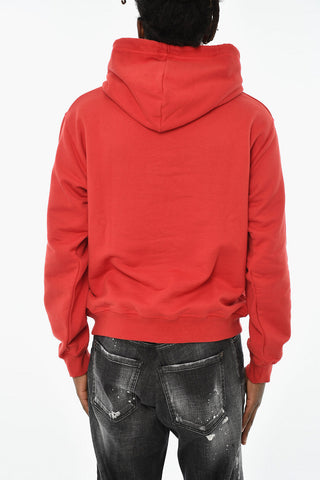 Cotton Hoodie with Print