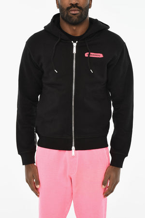 기모 면 집업 스웨트셔츠