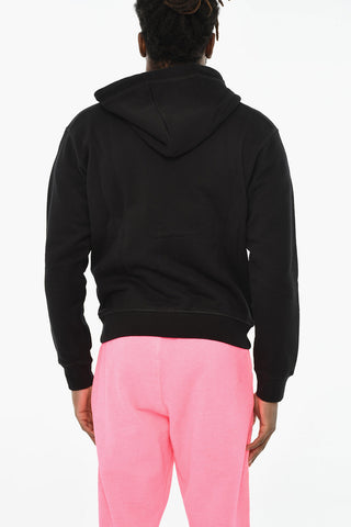 기모 면 집업 스웨트셔츠