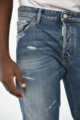 Jeans Effetto Distressed 16cm