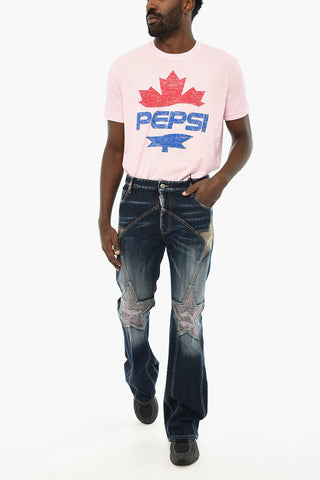 Boot-Cut-Jeans im Stonewashed-Look